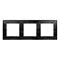 Рамка алюминиевая FRM-PRESTO-ALS-3-BK (Arlight, -) 043857 - фото 108931