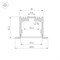 Профиль SL-LINIA49M-F-2000 BLACK (Arlight, Алюминий) 036513 - фото 113581