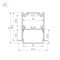 Профиль SL-LINIA52-3L-F-2000 ANOD BLACK (Arlight, Алюминий) 044685 - фото 113869