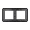 Рамка пластиковая FRM-VERSA-PL-2-BK (Arlight, -) 043778 - фото 120008