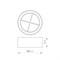 Решетка антибликовая LGD-ANTIGLARE-GRILLE-R85 (WH) (Arlight, Металл) 046756 - фото 120915