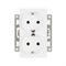 Механизм электрической розетки SCT-MEUD-PL-WH (250V, 16A) (Arlight, -) 043764 - фото 121826