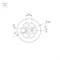 Силиконовый профиль WPH-FLEX-D40-360deg-S10-5m WHITE (Arlight, Силикон) 045869 - фото 125533