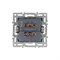 Механизм выключателя одноклавишный перекрёстный SWT-MKX1-PL-WH (250V, 16A) (Arlight, -) 043718 - фото 125724