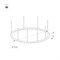Светильник SP-LINE-HANG-ARC-O3535-D1500-124W Warm3000 (BLACK, 230V) (Arlight, Металл) 034009(1) - фото 126876