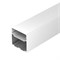 Профиль LINE-S-7575-3000 WHITE (Arlight, Алюминий) 041860 - фото 126983