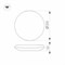 Светильник CL-FRISBEE-MOTION-R300-18W Warm3000 (WH, 180 deg, 230V) (Arlight, IP54 Пластик, 3 года) 030162 - фото 127798