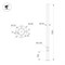 Опора фланцевая OXOR-OK1-D100-L3500 (BK) (Arlight, Алюминий) 051187 - фото 128030