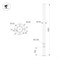 Опора фланцевая OXOR-OK1-D108-L4000 (BK) (Arlight, Сталь) 050845 - фото 128114