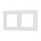 Рамка стеклянная FRM-GLARE-GS-2-WH (Arlight, -) 043796 - фото 129890