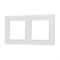 Рамка стеклянная FRM-GLARE-GS-2-WH (Arlight, -) 043796 - фото 129891