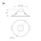 Светильник MS-BLIZZARD-BUILT-R115-10W Warm3000 (BK, 100 deg, 230V) (Arlight, IP20 Металл, 3 года) 036609 - фото 133386