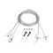 Подвес токопроводящий ARL-2x2m Set WHITE (Pad 15x2mm, 2x20AWG) (Arlight, провод 2x0.5) 043324 - фото 137426