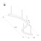 Светильник SP-LINE-HANG ARC-S3535-D1500-124W Day4000 (WHITE, 230V) (Arlight, Металл) 034056(1) - фото 137490
