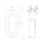 Светильник LGD-MUSE-BOLL-H2000-18W Warm3000 (DG, 328 deg, 230V) (Arlight, IP65 Металл, 3 года) 037522 - фото 138899