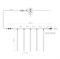 Светодиодная гирлянда ARD-ICEFALL-CLASSIC-D12-500-5PCS-CLEAR-72LED-LIVE WHITE (230V, 6W) (Ardecoled, IP65) 026049 - фото 138918