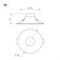 Светильник MS-BLIZZARD-BUILT-R90-6W Warm3000 (BK, 100 deg, 230V) (Arlight, IP20 Металл, 3 года) 036610 - фото 138985