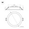 Светильник DL-BL225-24W Warm White (Arlight, IP40 Металл, 3 года) 021444 - фото 139266