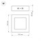 Светильник SP-S145x145-9W Day White (Arlight, IP20 Металл, 5 лет) 019548(1) - фото 140435