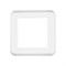Рамка пластиковая FRM-VERSA-PL-1-WH (Arlight, -) 043767 - фото 141194