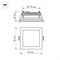Светодиодная панель LT-S96x96WH 6W Warm White 120deg (Arlight, IP40 Металл, 3 года) 015572 - фото 141233
