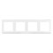 Рамка пластиковая FRM-VERSA-PL-4-WH (Arlight, -) 045187 - фото 142029