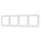 Рамка пластиковая FRM-VERSA-PL-4-WH (Arlight, -) 045187 - фото 142030