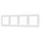 Рамка пластиковая FRM-VERSA-PL-4-WH (Arlight, -) 045187 - фото 142031