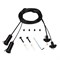 Подвес токопроводящий ARL-2x2m Set BLACK (Pad 15x2mm, 2x20AWG) (Arlight, провод 2x0.5) 041948 - фото 142584