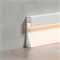 Профиль PLINTUS-H54-2000 WHITE (Arlight, Алюминий) 045434 - фото 149875