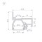 Профиль STRETCH-20-WALL-D-SIDE-2000 WHITE (Arlight, Алюминий) 042945 - фото 149999