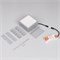 Светильник DL-GRIGLIATO-S90x90-6W Warm3000 (GR, 90 deg, 230) (Arlight, IP40 Металл, 5 лет) 051139 - фото 150906
