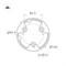 Светильник LGD-FRESNEL-BOLL-H1000-20W Warm3500-MIX (GR, 290 deg, 230V) (Arlight, IP65 Металл, 5 лет) 047687 - фото 151777