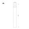 Светильник LGD-LANDMARK-BOLL-H1200-20W Warm3500-MIX (GR, 300 deg, 230V) (Arlight, IP65 Металл, 5 лет) 047692 - фото 151810