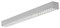 CSVT VOLGA-L 76 1724х69х63 CRI80 3000 30° transparent IP20 белый для монтажа в линию 4610009420165 - фото 153088