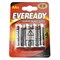 Батарейки ENERGIZER EVEREADY АА/R6 BL4 (блистер 4шт) 7638900083590-1 - фото 166798