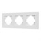 Рамка пластиковая FRM-PERIO-PL-3-WH (Arlight, -) 049754 - фото 170343
