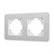 Рамка алюминиевая FRM-AKIRY-SFAL-2-SR (Arlight, -) 049737 - фото 170351