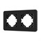 Рамка стеклянная FRM-OMALI-SFGS-2-BK (Arlight, -) 049709 - фото 170382