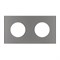 Рамка стеклянная FRM-GLARE-GC-2-GR (Arlight, -) 043837 - фото 170383