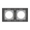 Рамка стеклянная FRM-GLARE-GC-2-GR (Arlight, -) 043837 - фото 170386