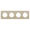 Рамка стеклянная FRM-OMALI-GS-4-GD (Arlight, -) 049703 - фото 170395