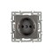 Механизм электрической розетки SCT-MEU1-PL-GR (250V, 16A) (Arlight, -) 043732 - фото 170407