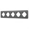 Рамка стеклянная FRM-OMALI-GS-5-GR (Arlight, -) 049706 - фото 170410