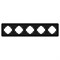 Рамка стеклянная FRM-OMALI-SFGS-5-BK (Arlight, -) 049721 - фото 170435