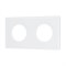 Рамка стеклянная FRM-GLARE-GC-2-WH (Arlight, -) 043835 - фото 170486