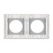 Рамка стеклянная FRM-GLARE-GC-2-WH (Arlight, -) 043835 - фото 170487