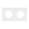 Рамка стеклянная FRM-GLARE-GC-2-WH (Arlight, -) 043835 - фото 170488