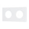 Рамка стеклянная FRM-GLARE-GC-2-WH (Arlight, -) 043835 - фото 170489