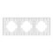 Рамка пластиковая FRM-PERIO-PL-3-GR (Arlight, -) 049756 - фото 170492